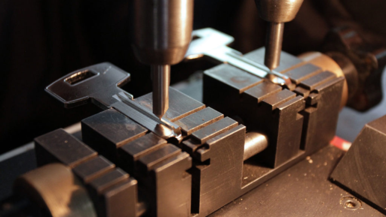 The process of key duplication services.