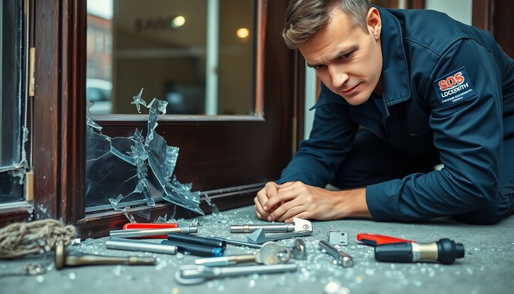 break in repair and security